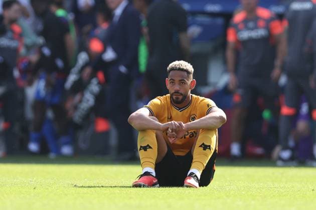 Crystal Palace v Wolverhampton Wanderers - Premier League - Selhurst Park September 3, 2023, London: London, England, 3rd September 2023. Matheus Cunha of Wolverhampton Wanderers looks dejected after the Premier League match at Selhurst Park, London. London EDITORIAL USE ONLY Copyright: xx ZUMA-20230903_faf_si1_105.jpg PaulxTerryx csmphotothree148835