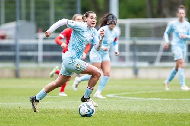 Testspiel: 1. FC Köln Frauen - PSV Frauen; 25.04.2024 Carlotta Wamser (1. FC Köln, 30) Testspiel: 1. FC Köln Frauen - PSV Frauen; Rheinenergiesportpark; 25.04.2024 Copyright: xBEAUTIFULxSPORTS Buriakovx