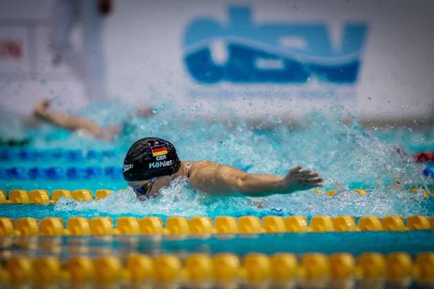 135. Deutsche Meisterschaften Schwimmen Berlin 2024, 2024, 25.-28.04.2024 - Angelina Koehler 135. Deutsche Meisterschaften Schwimmen Berlin 2024, 2024, 25.-28.04.2024 Berlin *** 135 German Swimming Championships Berlin 2024, 2024, 25 28 04 2024 Angelina Koehler 135 German Swimming Championships Berlin 2024, 2024, 25 28 04 2024 Berlin Copyright: xEibner-Pressefoto ChristianxGoldx EP_CGD