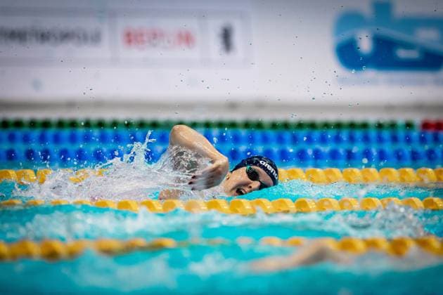 135. Deutsche Meisterschaften Schwimmen Berlin 2024, 2024, 25.-28.04.2024 - Leonie Märtens 135. Deutsche Meisterschaften Schwimmen Berlin 2024, 2024, 25.-28.04.2024 Berlin *** 135 German Swimming Championships Berlin 2024, 2024, 25 28 04 2024 Leonie Märtens 135 German Swimming Championships Berlin 2024, 2024, 25 28 04 2024 Berlin Copyright: xEibner-Pressefoto ChristianxGoldx EP_CGD