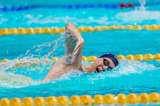 135. Deutsche Meisterschaften Schwimmen Berlin 2024, 2024, 25.-28.04.2024 - Florian Wellbrock 135. Deutsche Meisterschaften Schwimmen Berlin 2024, 2024, 25.-28.04.2024 Berlin *** 135 German Swimming Championships Berlin 2024, 2024, 25 28 04 2024 Florian Wellbrock 135 German Swimming Championships Berlin 2024, 2024, 25 28 04 2024 Berlin Copyright: xEibner-Pressefoto ChristianxGoldx EP_CGD