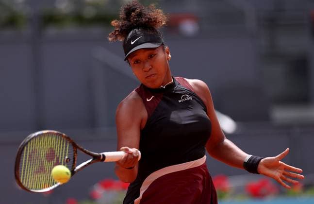Naomi Osaka of Japan in action Mutua Madrid Open, Day 4, Tennis, La Caja Magica, Madrid, Spain - 25 Apr 2024  Copyright: xEllaxLing Shutterstockx 14447599d