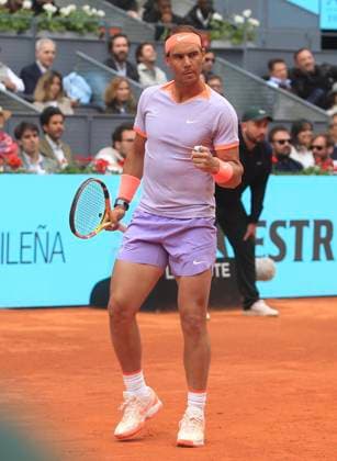 Masters 1000 Series Mutua Madrid Open 2024 at La Caja Mágica stadium in Madrid, 25 April 2024. Rafeel Nadal (SPA) vs Darwin Blanch (US) on day 4 900 Cordon Press  LOF - Mutua Madrid Open 2024