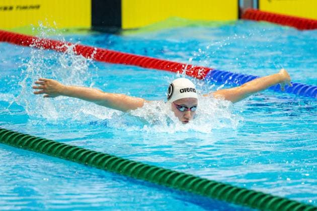 400m Lagen, Frauen, A-Finale Carlota Ingenerf (W98 Hannover) GER, 135. Deutsche Meisterschaften Schwimmen, Schwimmen, 25.04.2024 GER, 135. Deutsche Meisterschaften Schwimmen, Schwimmen, 25.04.2024 Berlin *** 400m medley, women, A final Carlota Ingenerf W98 Hannover GER, 135 German Championships Swimming, Swimming, 25 04 2024 GER, 135 German Championships Swimming, Swimming, 25 04 2024 Berlin Copyright: xEibner-Pressefoto JadrankoxMarjax EP_JMC