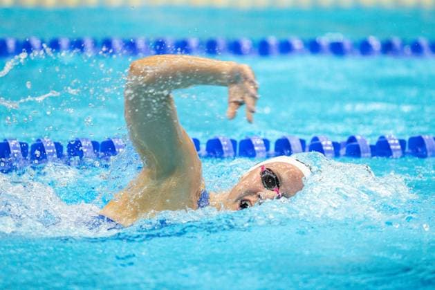 400m Lagen, Frauen, A-Finale Carlota Ingenerf (W98 Hannover) GER, 135. Deutsche Meisterschaften Schwimmen, Schwimmen, 25.04.2024 GER, 135. Deutsche Meisterschaften Schwimmen, Schwimmen, 25.04.2024 Berlin *** 400m medley, women, A final Carlota Ingenerf W98 Hannover GER, 135 German Championships Swimming, Swimming, 25 04 2024 GER, 135 German Championships Swimming, Swimming, 25 04 2024 Berlin Copyright: xEibner-Pressefoto JadrankoxMarjax EP_JMC
