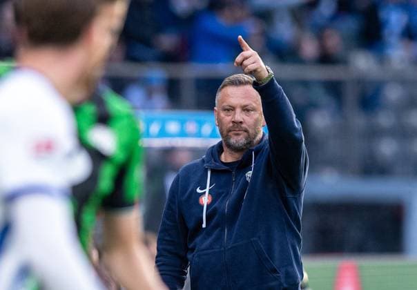 Fussball, Herren, Saison 2023 2024, 2. Bundesliga (31. Spieltag), Hertha BSC - Hannover 96, Trainer Pal Dardai (Hertha BSC), 26.04. 2024,