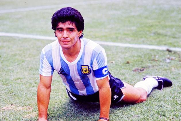 Archivbilder der Woche SPORT KW17 Fussball WM 1982 in Spanien Diego Maradona !ARCHIV FOTO! Achtung - Aufnahmedatum geschätzt *** Football World Cup 1982 in Spain Diego Maradona Archive Photo ATTENTION date estimated