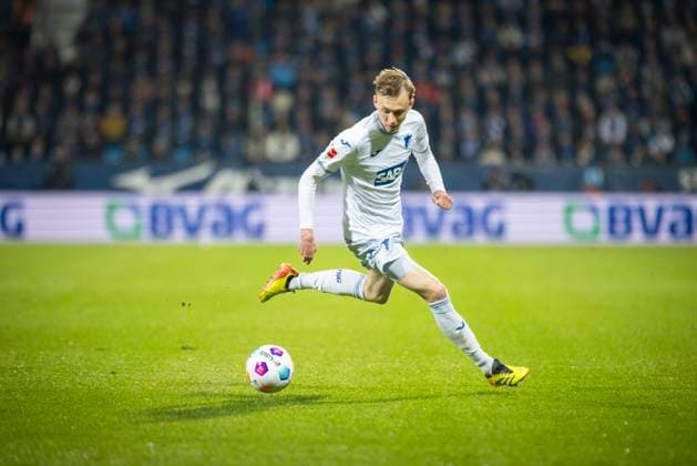 Bochum, Germany. 26th Apr 2024. Maximilian Beier (1899) VfL Bochum - TSG 1899 Hoffenheim 26.04.2024