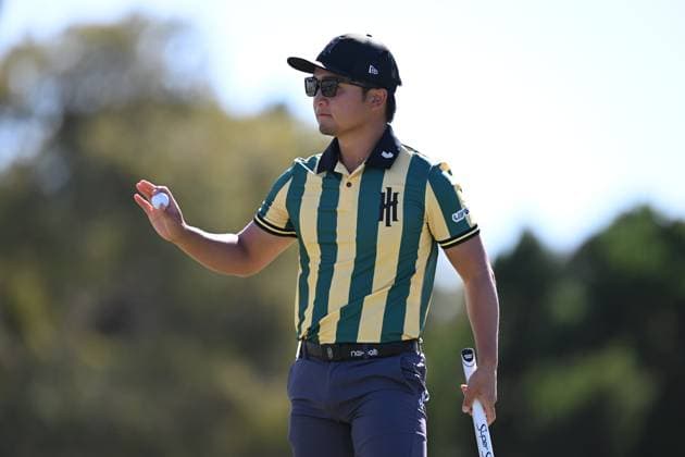 LIV GOLF ADELAIDE, Jinichiro Kozuma of Iron Heads GC during the final round of LIV Golf Adelaide at the Grange Golf Club in Adelaide, Sunday, April 28, 2024. ( NO ARCHIVING, EDITORIAL USE ONLY, NO USE IN BOOKS WITHOUT CONSENT ADELAIDE SOUTH AUSTRALIA AUSTRALIA  Copyright: xMICHAELxERREYx 20240428165057723402