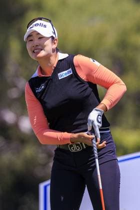 April 27, 2024, Los Angeles, California, USA: A-Lim Kim during Round 3 of the JM Eagle LA Championship presented by Plastpro on Saturday April 27, 2024 at the Wilshire Country Club in Los Angeles, California. ARIANA RUIZ PI Los Angeles U.S - ZUMAp124 20240427_zaa_p124_123 Copyright: xArianaxRuizx