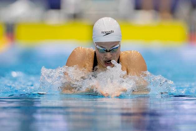 28.04.24 Berlin: Deutsche Meisterschaften im Schwimmen in Berlin, Tag 4, Vorlauefe, Bente Fischer, Union Neckarsulm Deutsche Meisterschaften im Schwimmen in Berlin Berlin *** 28 04 24 Berlin German Swimming Championships in Berlin, Day 4, Vorlauefe, Bente Fischer, Sport Union Neckarsulm German Swimming Championships in Berlin Berlin Copyright: xEibner-Pressefotox xJoxKleindlx EP_akg