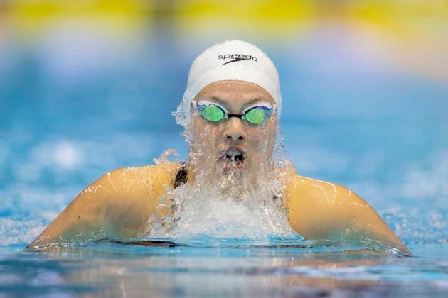 28.04.24 Berlin: Deutsche Meisterschaften im Schwimmen in Berlin, Tag 4, Vorlauefe, Bente Fischer, Union Neckarsulm Deutsche Meisterschaften im Schwimmen in Berlin Berlin *** 28 04 24 Berlin German Swimming Championships in Berlin, Day 4, Vorlauefe, Bente Fischer, Sport Union Neckarsulm German Swimming Championships in Berlin Berlin Copyright: xEibner-Pressefotox xJoxKleindlx EP_akg