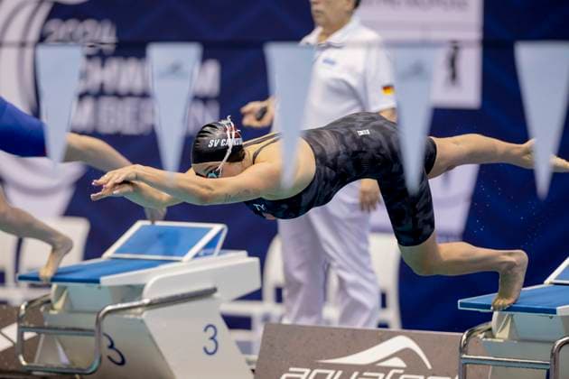 28.04.24 Berlin: Deutsche Meisterschaften im Schwimmen in Berlin, Tag 4, Vorlauefe, Kim Herkle, SV Cannstatt Deutsche Meisterschaften im Schwimmen in Berlin Berlin *** 28 04 24 Berlin German Swimming Championships in Berlin, Day 4, Vorlauefe, Kim Herkle, SV Cannstatt German Swimming Championships in Berlin Berlin Copyright: xEibner-Pressefotox xJoxKleindlx EP_akg
