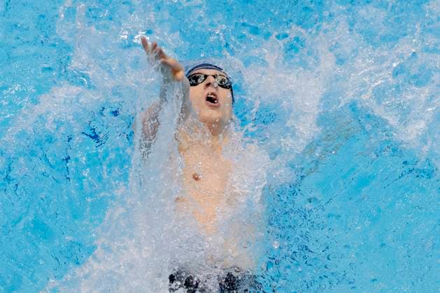 28.04.24 Berlin: Deutsche Meisterschaften im Schwimmen in Berlin, Tag 4, Vorlauefe, Lukas Maertens, SC Magdeburg Deutsche Meisterschaften im Schwimmen in Berlin Berlin *** 28 04 24 Berlin German Swimming Championships in Berlin, Day 4, Vorlauefe, Lukas Maertens, SC Magdeburg German Swimming Championships in Berlin Berlin Copyright: xEibner-Pressefotox xJoxKleindlx EP_akg