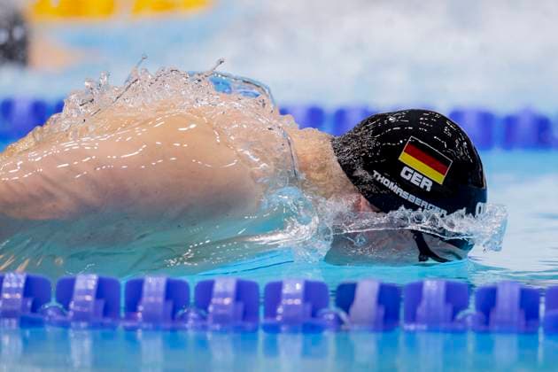 28.04.24 Berlin: Deutsche Meisterschaften im Schwimmen in Berlin, Tag 4, David Thomasberger, SSG Leipzig Deutsche Meisterschaften im Schwimmen in Berlin Berlin *** 28 04 24 Berlin German Swimming Championships in Berlin, Day 4, David Thomasberger, SSG Leipzig German Swimming Championships in Berlin Berlin Copyright: xEibner-Pressefotox xJoxKleindlx EP_akg