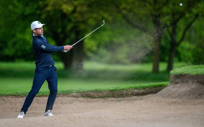 Golf, Saison 2023 24, NRW-Meisterschaften, 28.04.2024, Willy-Schniedwind-Mannschaftspreis, Herren, Ausrichter GC Wasserburg Anholt Christian Hellwig (GC Hubbelrath), Anholt Sportanlage GC Wasserburg Anholt Nordrhein-Westfalen Deutschland
