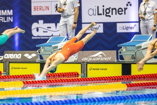800m Freistil Frauen Isabel Gose (Isabel Gose) 135. Deutsche Meisterschaften Schwimmen 2024, Berlin, Tag 4, 28.04.2024 135. Deutsche Meisterschaften Schwimmen 2024, Berlin, Tag 4, 28.04.2024 Berlin *** 800m freestyle women Isabel Gose Isabel Gose 135 German Swimming Championships 2024, Berlin, Day 4, 28 04 2024 135 German Swimming Championships 2024, Berlin, Day 4, 28 04 2024 Berlin Copyright: xEibner-Pressefoto JadrankoxMarjax EP_JMC