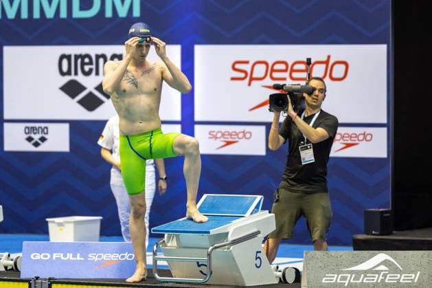 1500m Freistil Maenner Florian Wellbrock (SC Magdeburg) 135. Deutsche Meisterschaften Schwimmen 2024, Berlin, Tag 4, 28.04.2024 135. Deutsche Meisterschaften Schwimmen 2024, Berlin, Tag 4, 28.04.2024 Berlin *** 1500m freestyle men Florian Wellbrock SC Magdeburg 135 German Swimming Championships 2024, Berlin, Day 4, 28 04 2024 135 German Swimming Championships 2024, Berlin, Day 4, 28 04 2024 Berlin Copyright: xEibner-Pressefoto JadrankoxMarjax EP_JMC