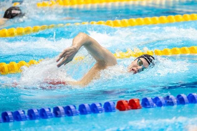 1500m Freistil Maenner Arne Schubert (SC Magdeburg) 135. Deutsche Meisterschaften Schwimmen 2024, Berlin, Tag 4, 28.04.2024 135. Deutsche Meisterschaften Schwimmen 2024, Berlin, Tag 4, 28.04.2024 Berlin *** 1500m freestyle men Arne Schubert SC Magdeburg 135 German Swimming Championships 2024, Berlin, Day 4, 28 04 2024 135 German Swimming Championships 2024, Berlin, Day 4, 28 04 2024 Berlin Copyright: xEibner-Pressefoto JadrankoxMarjax EP_JMC