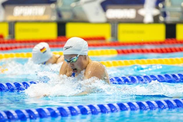 200m Brust Frauen A-Finale Bente Fischer Union Neckarsulm) 135. Deutsche Meisterschaften Schwimmen 2024, Berlin, Tag 4, 28.04.2024 135. Deutsche Meisterschaften Schwimmen 2024, Berlin, Tag 4, 28.04.2024 Berlin *** 200m Breaststroke Women A Final Bente Fischer Sport Union Neckarsulm 135 German Swimming Championships 2024, Berlin, Day 4, 28 04 2024 135 German Swimming Championships 2024, Berlin, Day 4, 28 04 2024 Berlin Copyright: xEibner-Pressefoto JadrankoxMarjax EP_JMC