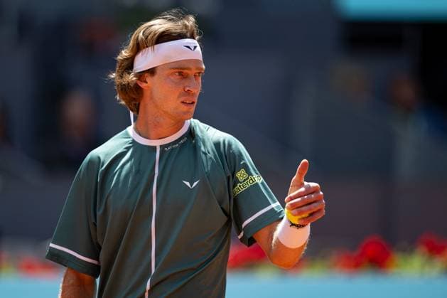 2024 Madrid Open Andrey Rublev (RUS)
