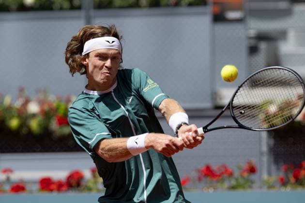 2024 Madrid Open Andrey Rublev (RUS)
