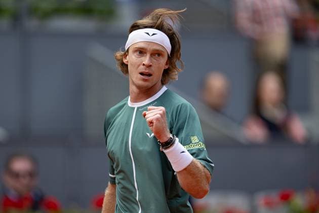 2024 Madrid Open Andrey Rublev (RUS)