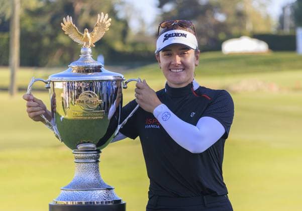 April 28, 2024, Los Angeles, California, USA: Hannah Green wins the 2024 JM Eagle LA Championship presented by Plastpro on Sunday April 28, 2024 at the Wilshire Country Club in Los Angeles, California. ARIANA RUIZ PI Los Angeles U.S - ZUMAp124 20240428_zaa_p124_005 Copyright: xArianaxRuizx