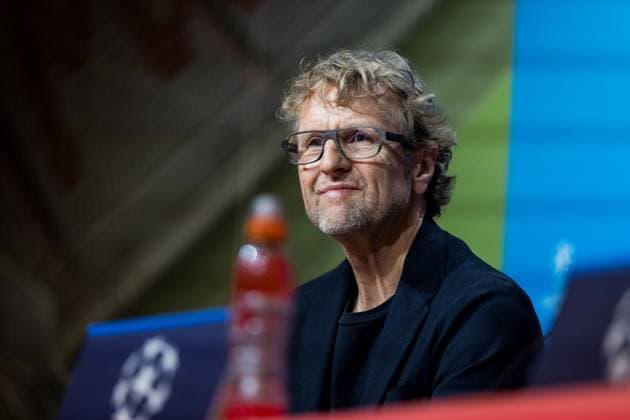 UEFA Champions League: FC Bayern München - Real Madrid; Pressekonferenz FC Bayern München; 29.04.2024 Dieter Nickles (Pressesprecher FC Bayern München) UEFA Champions League: FC Bayern München - Real Madrid; Pressekonferenz FC Bayern München, München, Allianz Arena Copyright: xBEAUTIFULxSPORTS Wunderlx