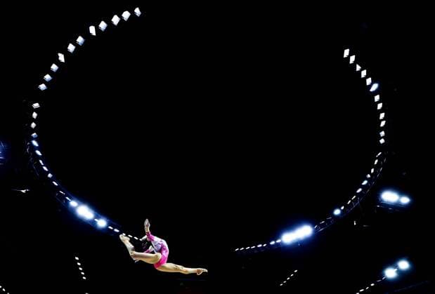 Bilder des Jahres 2024, Sport 04 April Sport Themen der Woche KW18 Sport Bilder des Tages (240429) -- ZHAOQING, April 29, 2024 -- Qiu Qiyuan of Fujian competes during the women s balance beam final at the 2024 national gymnastics championships in Zhaoqing, south China s Guangdong Province, April 29, 2024. ) (SP)CHINA-ZHAOQING-GYMNASTICS-NATIONAL CHAMPIONSHIPS (CN) CaoxCan 