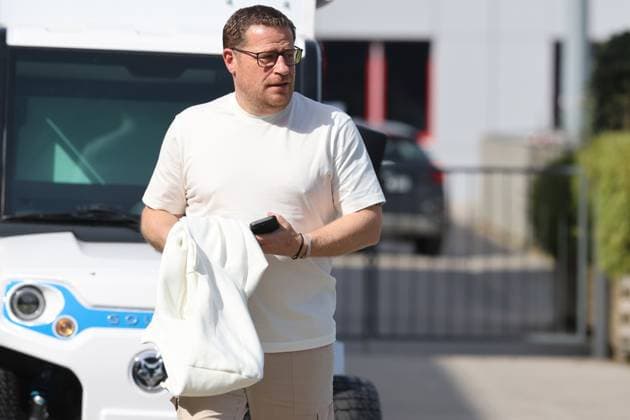 Sportvorstand Max Eberl, Portraet, Portrait, Fussball Abschlusstraining des FC Bayern Muenchen vor dem UEFA Champions League-Spiel gegen Real Madrid CF 29.04.2024 Trainingsgelaende, Saebenerstr. FOTO: Mladen Lackovic LakoPress