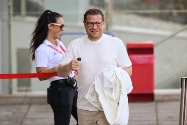 Sport Bilder des Tages Fußball, Championsleague, 20240429, Abschlusstraining, FC Bayern München - Real Madrid. Im Bild Sportvorstand des FC Bayern München Max EBERL. München Trainingsgelände Säbener Str. 51 Bayern Deutschland Copyright: Passion2Press MarkusxFischerx