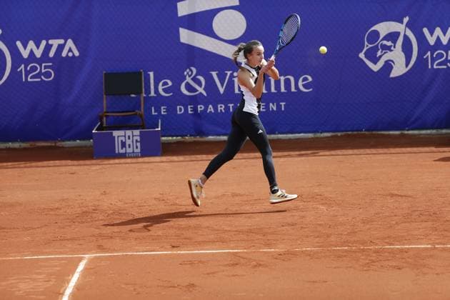 2024 - Open de Tennis de Saint Malo Clara Burel (France) TENNIS : 2024 - Open de Tennis de Saint Malo - 29 04 2024 JulienKammerer Panoramic 