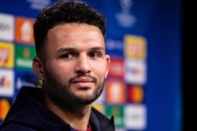 Pressekonferenz, FC Paris Saint-Germain; 30.04.2024 Goncalo Ramos (FC Paris Saint-Germain, 9) Pressekonferenz; UEFA Champions League Spiel: Borussia Dortmund - FC Paris Saint-Germain, Signal-Iduna-Park, Dortmund; 30.04.2024 Copyright: xBEAUTIFULxSPORTS Buriakovx