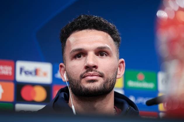 30.04.2024, Fussball, Saison 2023 2024, UEFA Champions League, UCL, Pressekonferenz, Borussia Dortmund - Paris Saint Germain, Pressekonferenz mit Gonzalo Ramos (Paris Saint-Germain), Dortmund Signal Iduna Park NRW Deutschland xRHR-FOTO DEx Copyright: DennisxEwert RHR-FOTOx RHR-FOTO DE
