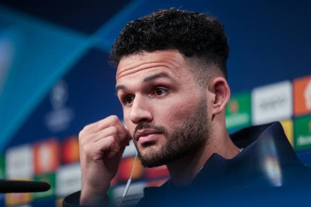 30.04.2024, Fussball, Saison 2023 2024, UEFA Champions League, UCL, Pressekonferenz, Borussia Dortmund - Paris Saint Germain, Pressekonferenz mit Gonzalo Ramos (Paris Saint-Germain), Dortmund Signal Iduna Park NRW Deutschland xRHR-FOTO DEx Copyright: DennisxEwert RHR-FOTOx RHR-FOTO DE