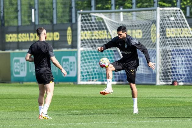 Training, Borussia Dortmund; 30.04.2024 Emre Can (Borussia Dortmund, 23) Training; UEFA Champions League Spiel: Borussia Dortmund - FC Paris Saint-Germain, Signal-Iduna-Park, Dortmund; 30.04.2024 Copyright: xBEAUTIFULxSPORTS Buriakovx