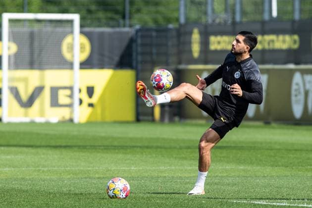 Training, Borussia Dortmund; 30.04.2024 Emre Can (Borussia Dortmund, 23) Training; UEFA Champions League Spiel: Borussia Dortmund - FC Paris Saint-Germain, Signal-Iduna-Park, Dortmund; 30.04.2024 Copyright: xBEAUTIFULxSPORTS Buriakovx
