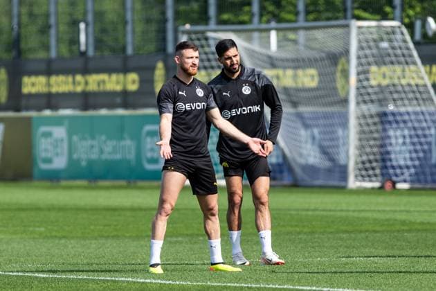Training, Borussia Dortmund; 30.04.2024 Salih Oezkan (Borussia Dortmund, 6) Training; UEFA Champions League Spiel: Borussia Dortmund - FC Paris Saint-Germain, Signal-Iduna-Park, Dortmund; 30.04.2024 Copyright: xBEAUTIFULxSPORTS Buriakovx