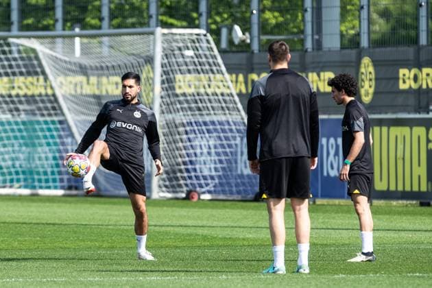 Training, Borussia Dortmund; 30.04.2024 Emre Can (Borussia Dortmund, 23) Training; UEFA Champions League Spiel: Borussia Dortmund - FC Paris Saint-Germain, Signal-Iduna-Park, Dortmund; 30.04.2024 Copyright: xBEAUTIFULxSPORTS Buriakovx
