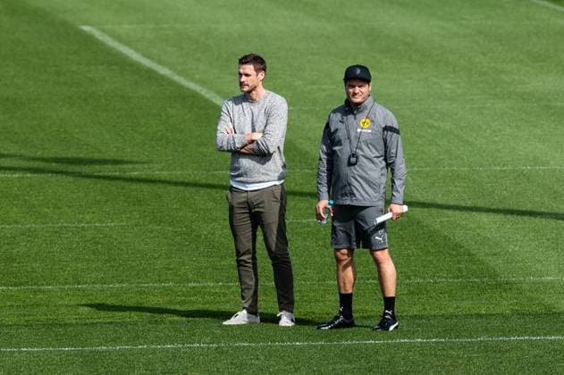 Training, Borussia Dortmund; 30.04.2024 Edin Terzic (Borussia Dortmund, Chef-Trainer) Training; UEFA Champions League Spiel: Borussia Dortmund - FC Paris Saint-Germain, Signal-Iduna-Park, Dortmund; 30.04.2024 Copyright: xBEAUTIFULxSPORTS Buriakovx