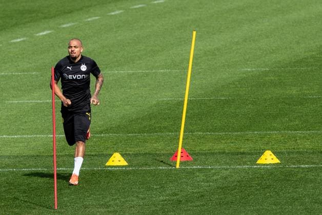 Training, Borussia Dortmund; 30.04.2024 Donyell Malen (Borussia Dortmund, 21) Training; UEFA Champions League Spiel: Borussia Dortmund - FC Paris Saint-Germain, Signal-Iduna-Park, Dortmund; 30.04.2024 Copyright: xBEAUTIFULxSPORTS Buriakovx