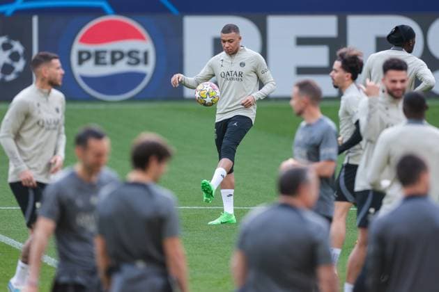 30.04.2024, Fussball, Saison 2023 2024, UEFA Champions League, UCL, Borussia Dortmund - Paris Saint Germain, Kylian Mbappe (Paris Saint-Germain), Dortmund Signal Iduna Park NRW Deutschland xRHR-FOTO DEx Copyright: DennisxEwert RHR-FOTOx RHR-FOTO DE
