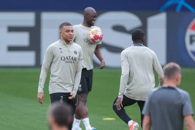 30.04.2024, Fussball, Saison 2023 2024, UEFA Champions League, UCL, Borussia Dortmund - Paris Saint Germain, Kylian Mbappe (Paris Saint-Germain), Dortmund Signal Iduna Park NRW Deutschland xRHR-FOTO DEx Copyright: DennisxEwert RHR-FOTOx RHR-FOTO DE