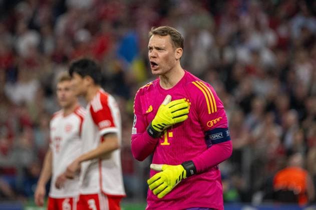 Fussball, Herren, Saison 2023 2024, Champions League (Halbfinale, Hinspiel), FC Bayern München - Real Madrid, Torhüter Manuel Neuer (FC Bayern München), 30.04.2024, Copyright: xMatthiasxKochx