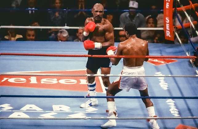 Boxing Leonard -Hagler 1987 Boxing Suger Ray Leonard vs Marvin Hagler 1987 WBC and The Ring middleweight title fight Las Vegas Caesars Palace Nevada United States Copyright: xDuomo PCNx BX0208 106042