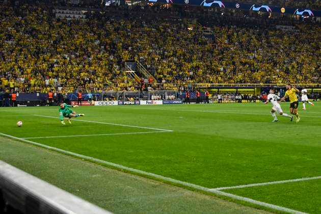 Niclas Füllkrug Fuellkrug ( 14, Borussia Dortmund) erzielt das Tor zum 1:0 01.05.2024 Fussball, Champions League, Borussia Dortmund vs Paris Saint-Germain , Signal Iduna Park, Dortmund, NRW Germany