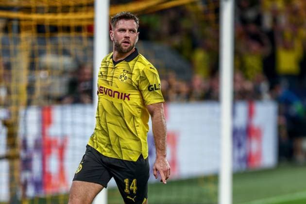 Tor, Torjubel, zum 1:0 durch Niclas Füllkrug Fuellkrug (Borussia Dortmund BVB, 14), GER, Borussia Dortmund BVB vs. Paris Saint-Germain PSG, UEFA Champions League 2023 24, Halbfinal - Hinspiel, 01.05.2024, GER, Borussia Dortmund BVB vs. Paris Saint-Germain PSG, UEFA Champions League 2023 24, Halbfinal - Hinspiel, 01.05.2024, Foto: Eibner-Pressefoto Gabriel Boia Dortmund Copyright: xEibner-Pressefoto GabrielxBoiax EP_EER
