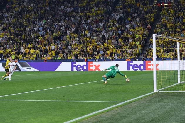 Fußball Champions League Halbfinale Borussia Dortmund - Paris Saint-Germain am 01.05.2024 im Signal Iduna Park in Dortmund Tor zum 1:0 durch Niclas Füllkrug ( Dortmund )