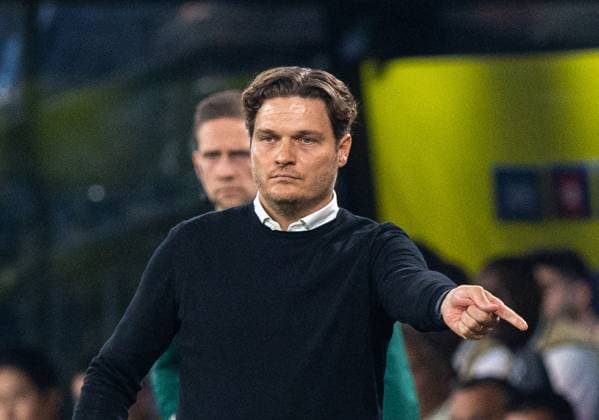 Fussball, Herren, Saison 2023 2024, Champions League (Halbfinale, Hinspiel), Borussia Dortmund - Paris Saint-Germain, Trainer Edin Terzic (Borussia Dortmund), 01.05.2024, Copyright: xSebastianxRäppold MatthiasxKochx